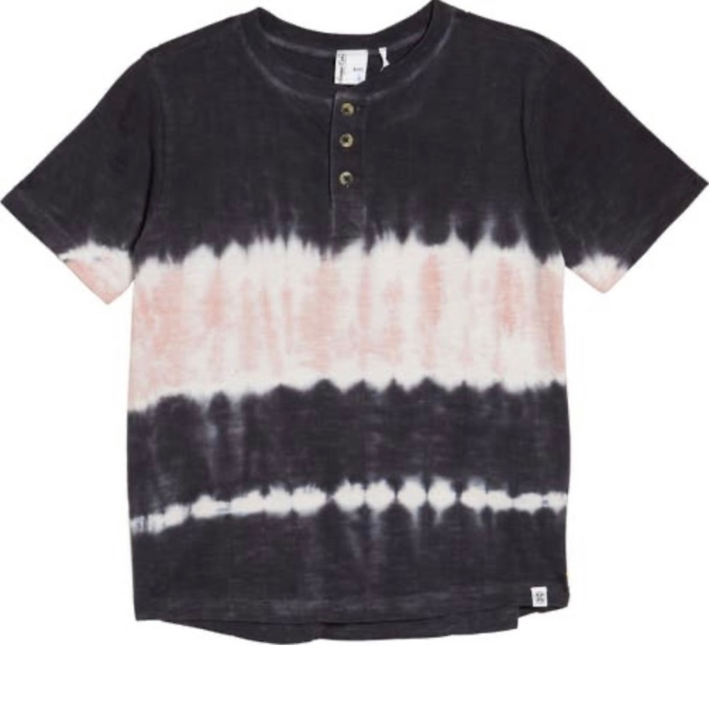 Sovereign Code Anywhere Tie-Dye-Henley Tee